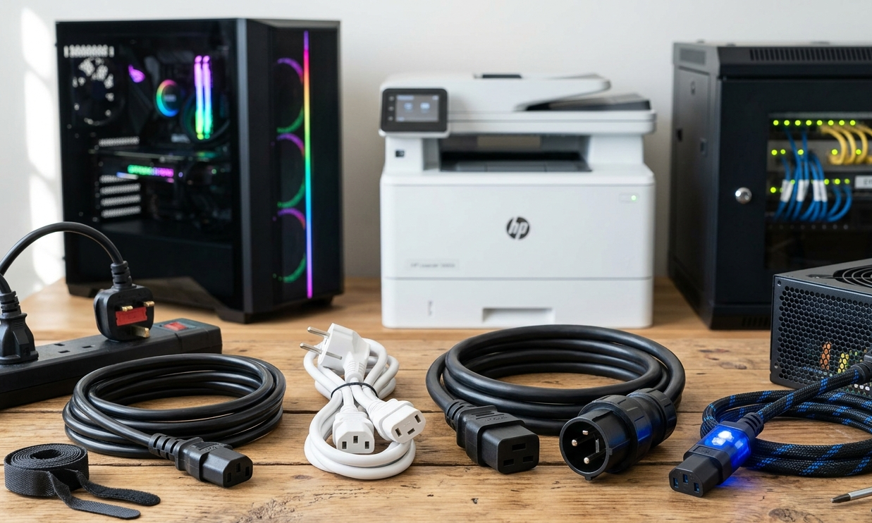 How to Choose the Right Power Cord for Your PC, Printer, or Server in 2026 â€“ SF Cable, Inc