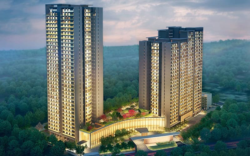 Krisumi Waterfall 2 Sector 36A Gurgaon | Luxury Studio Apartments