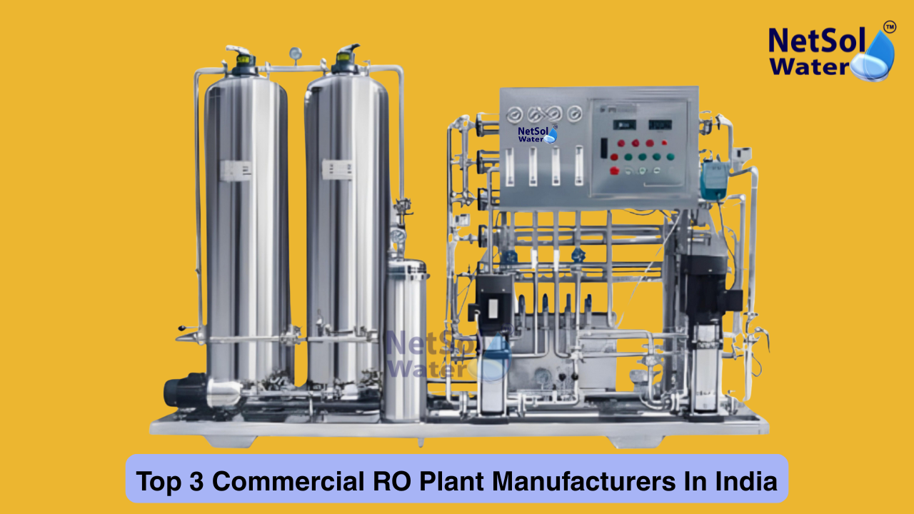 Top 3 Commercial RO Plant Manufacturers In India | 2026