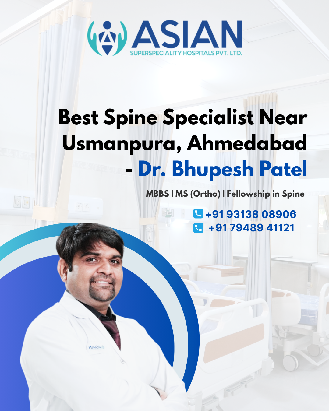 Best Spine Specialist Near Usmanpura, Ahmedabad