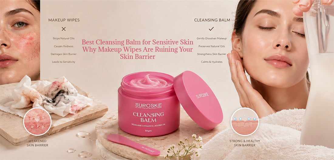 Best Cleansing Balm for Sensitive Skin & Dry Skin | Makeup Cleansing Balm  – Suroskie