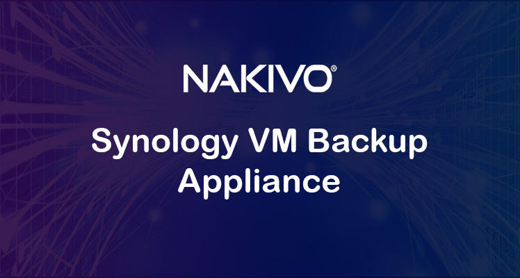 Nakivo With Synology Integration Application solution supplier dealer distributor in India