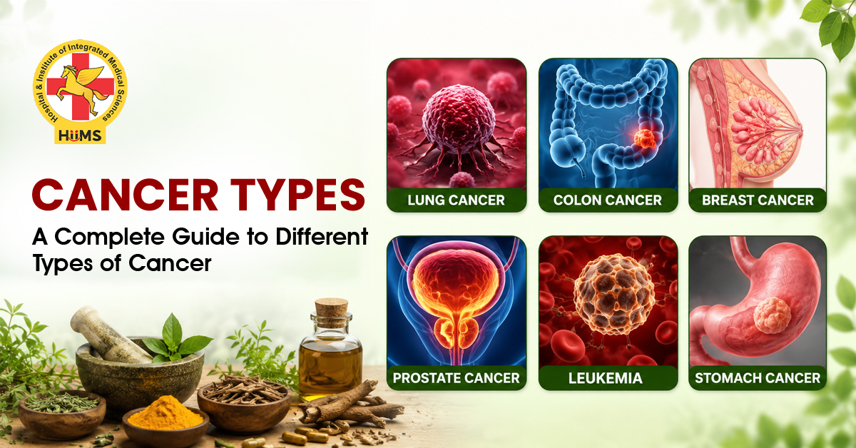 Types of Cancer: Common Cancers, Symptoms & Treatment