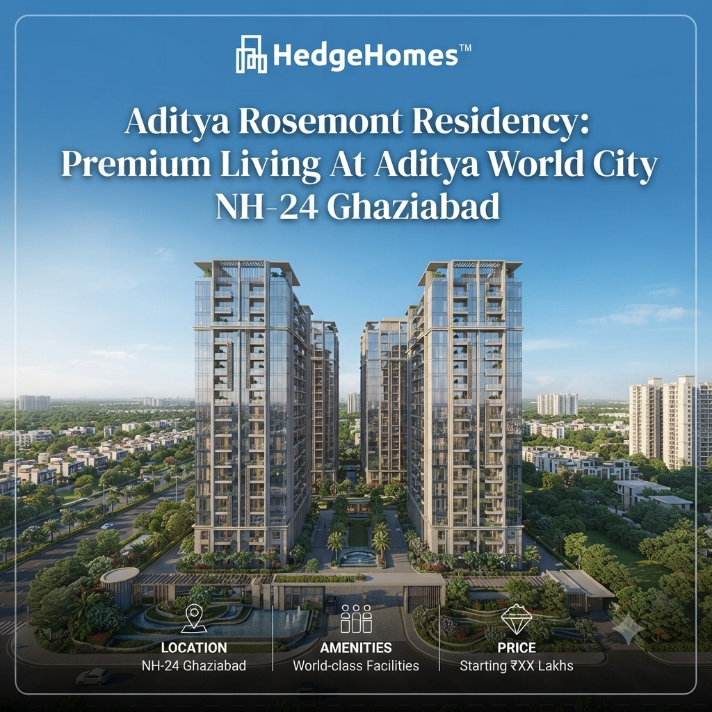 Aditya Rosemont Residency: Aditya World City NH-24 Ghaziabad