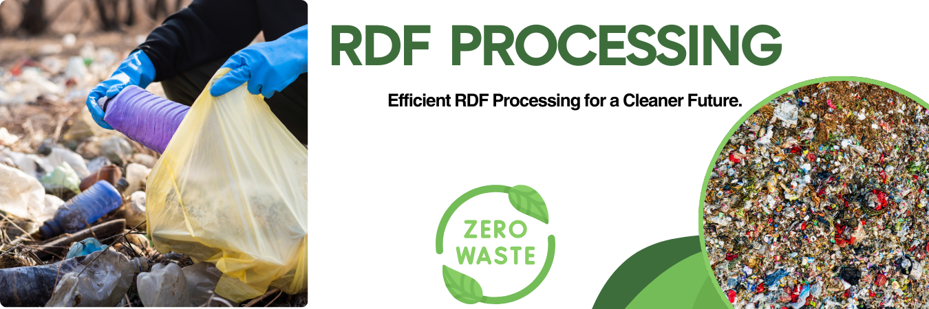RDF Waste To Wealth, RDF Recycling, Waste To Energy Plant