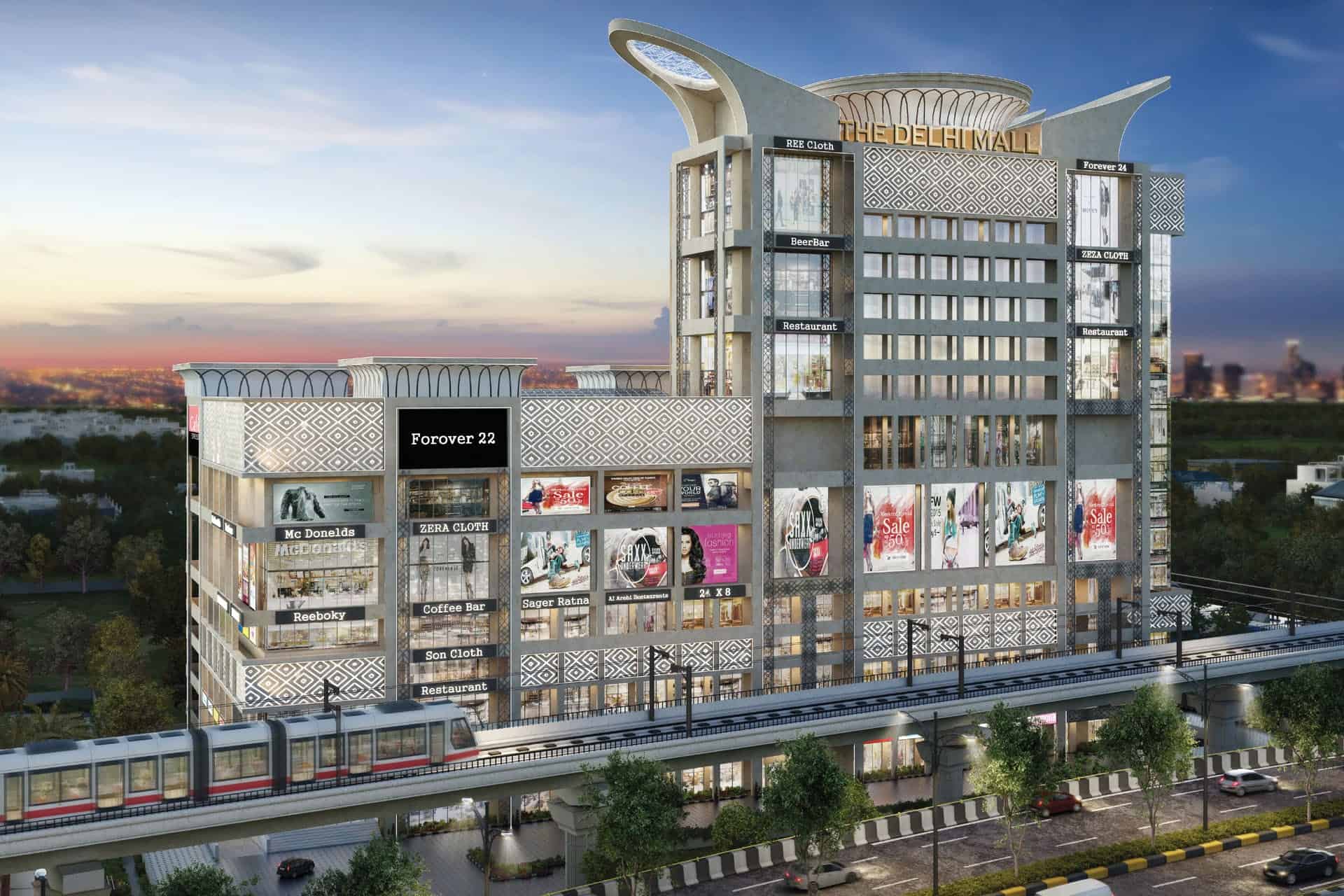 Raheja Mall Delhi | Premium Retail Shops & Commercial Spaces