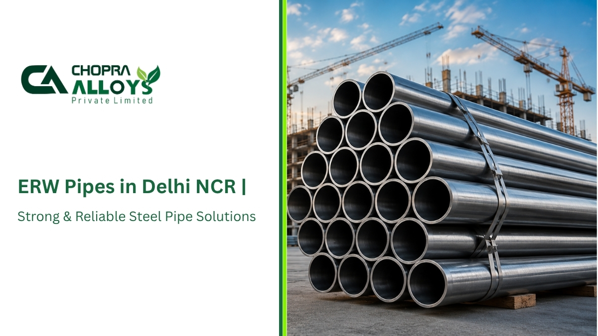 ERW Pipes in Delhi NCR | Strong & Reliable Steel Pipe Solutions