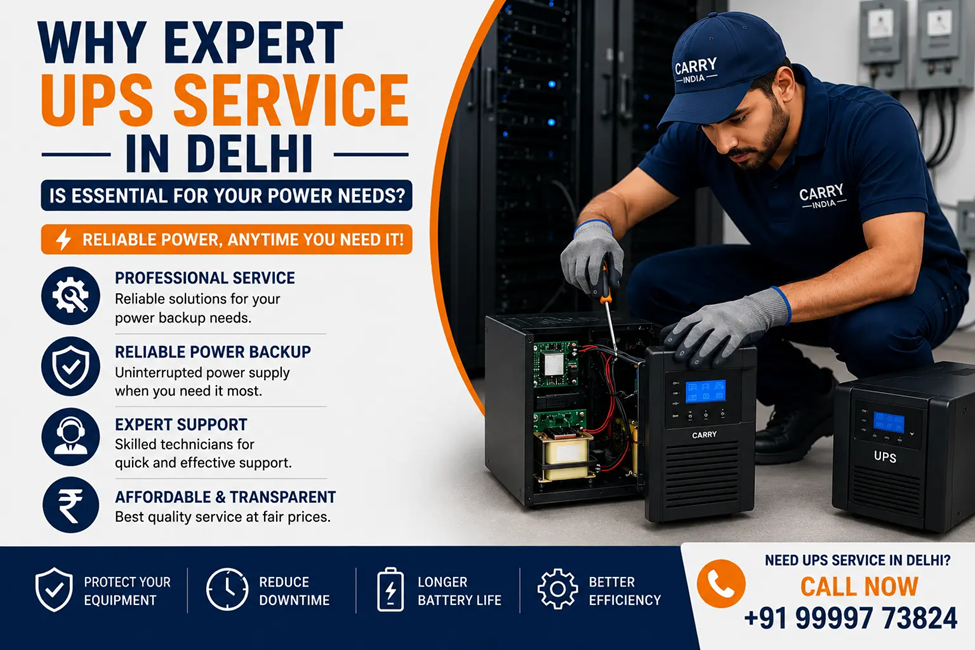 Why Expert UPS Service in Delhi Is Essential for Your Power Needs? - DailyTrendscope