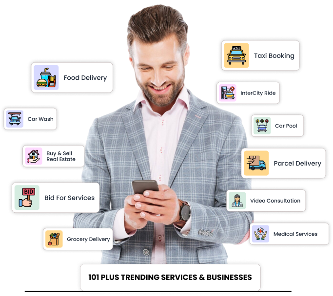 Gojek Clone - White Label Multi-service App Development