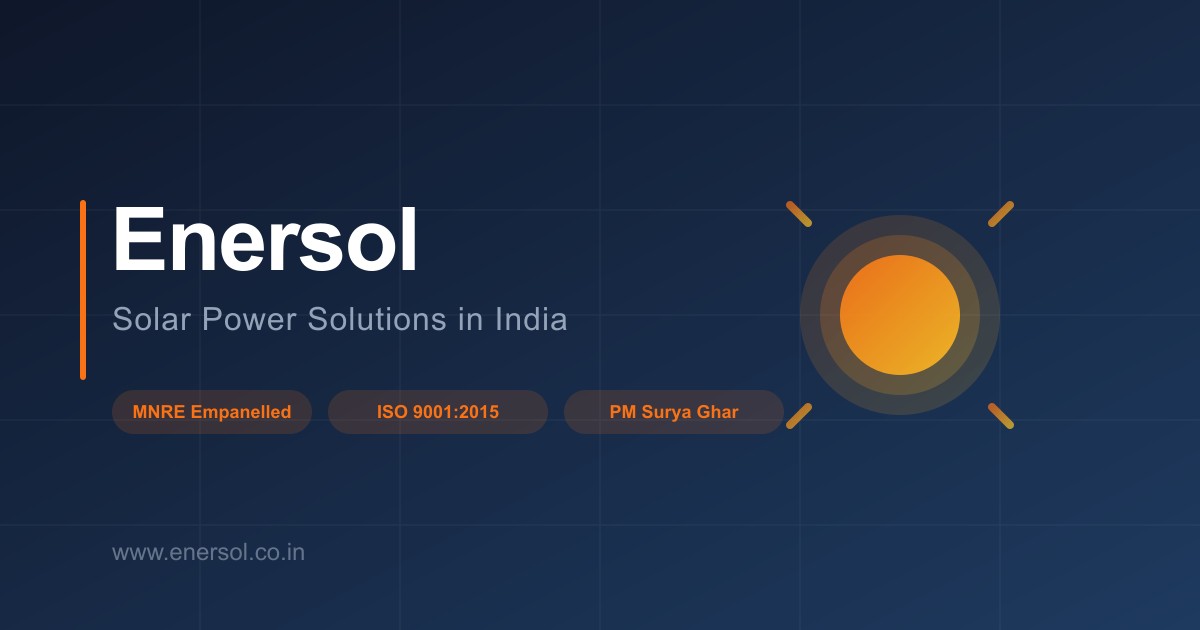 Solar Installation in Ahmedabad | Rooftop Solar Ahmedabad | Enersol