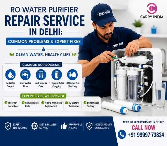 RO Water Purifier Repair Service in Delhi: Common Problems & Expert Fixes - Tech Pulse Hub