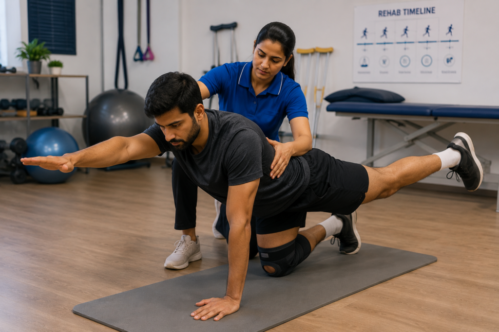 Sports Physiotherapy in Delhi: Injury Rehab & Recovery Timeline