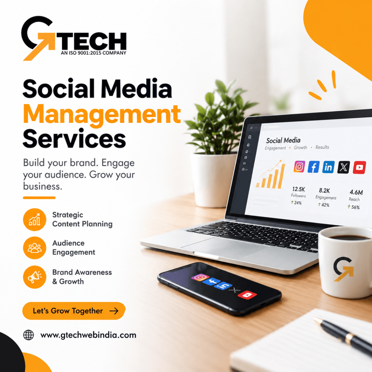Social Media Management Services: What Businesses Need for Consistent Growth – gtechwebindia