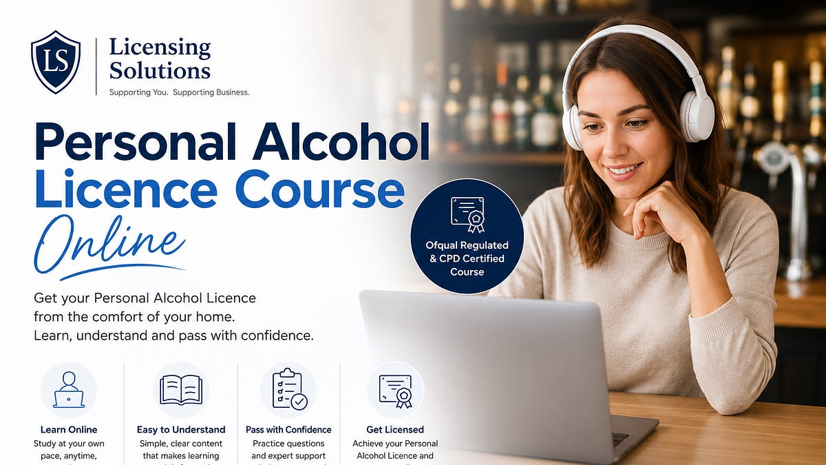 How Do You Choose the Right Personal Alcohol Licence Course Online?