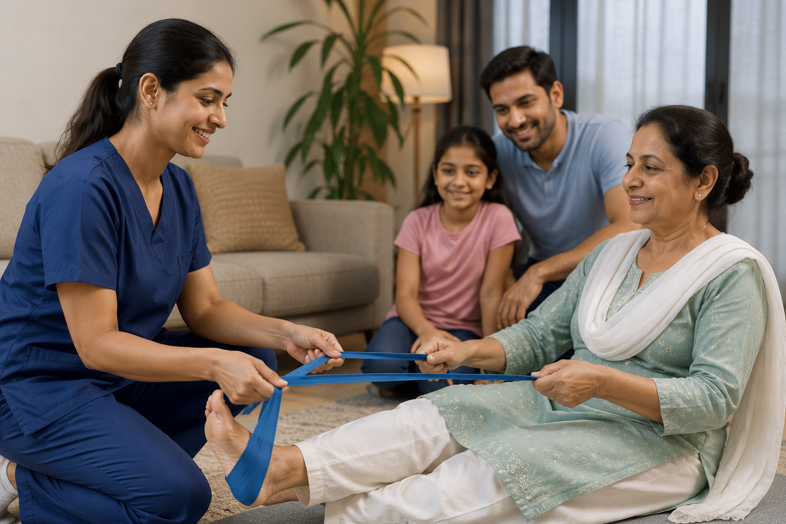 Why Families Are Choosing Female Physiotherapists in Delhi