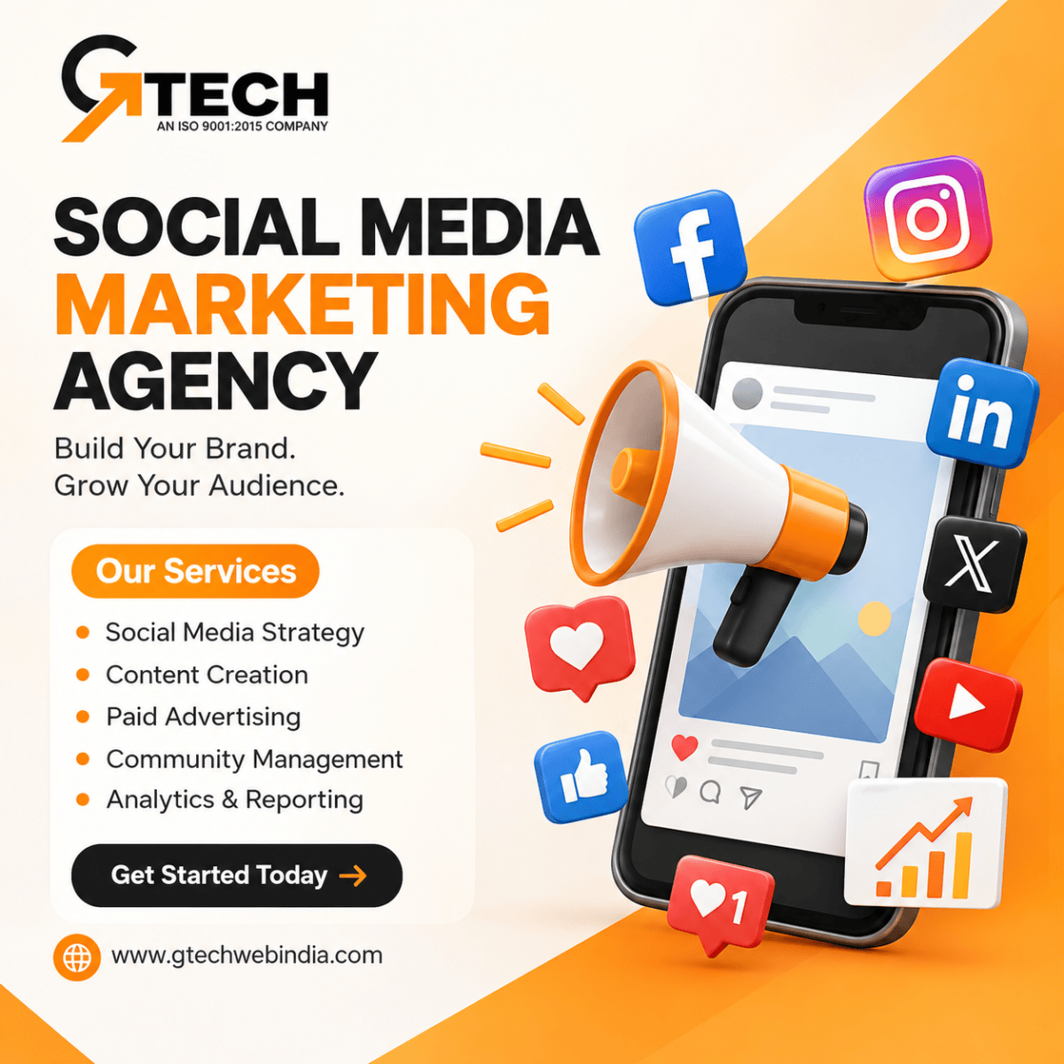 The AI Advantage: How a Social Media Marketing Agency Builds Smarter Content Strategies – gtechwebindia