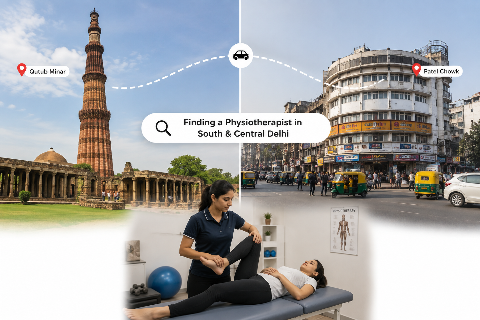 Best Physiotherapist in South Central Delhi for Pain Relief