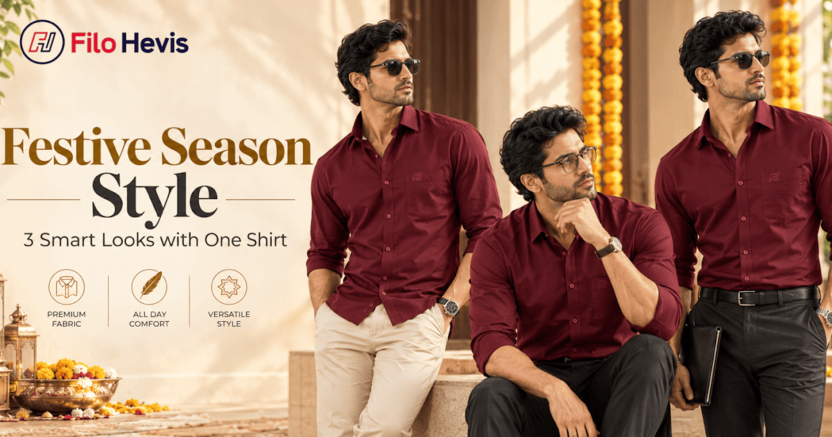 Festive Season Style: 3 Smart Looks with One Shirt