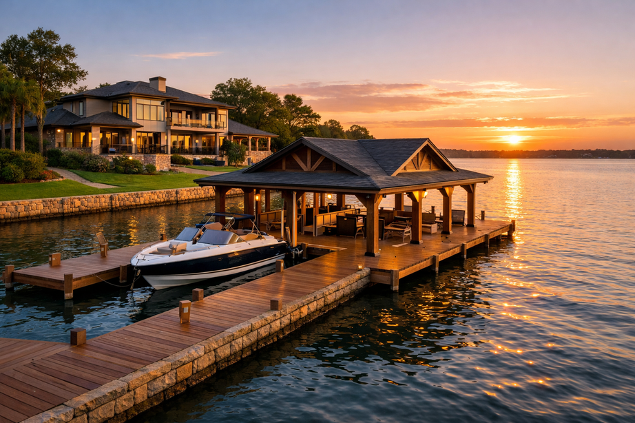 Lake Houston Boat Docks, Bulkheads & Boat Houses | Dream Boat Docks