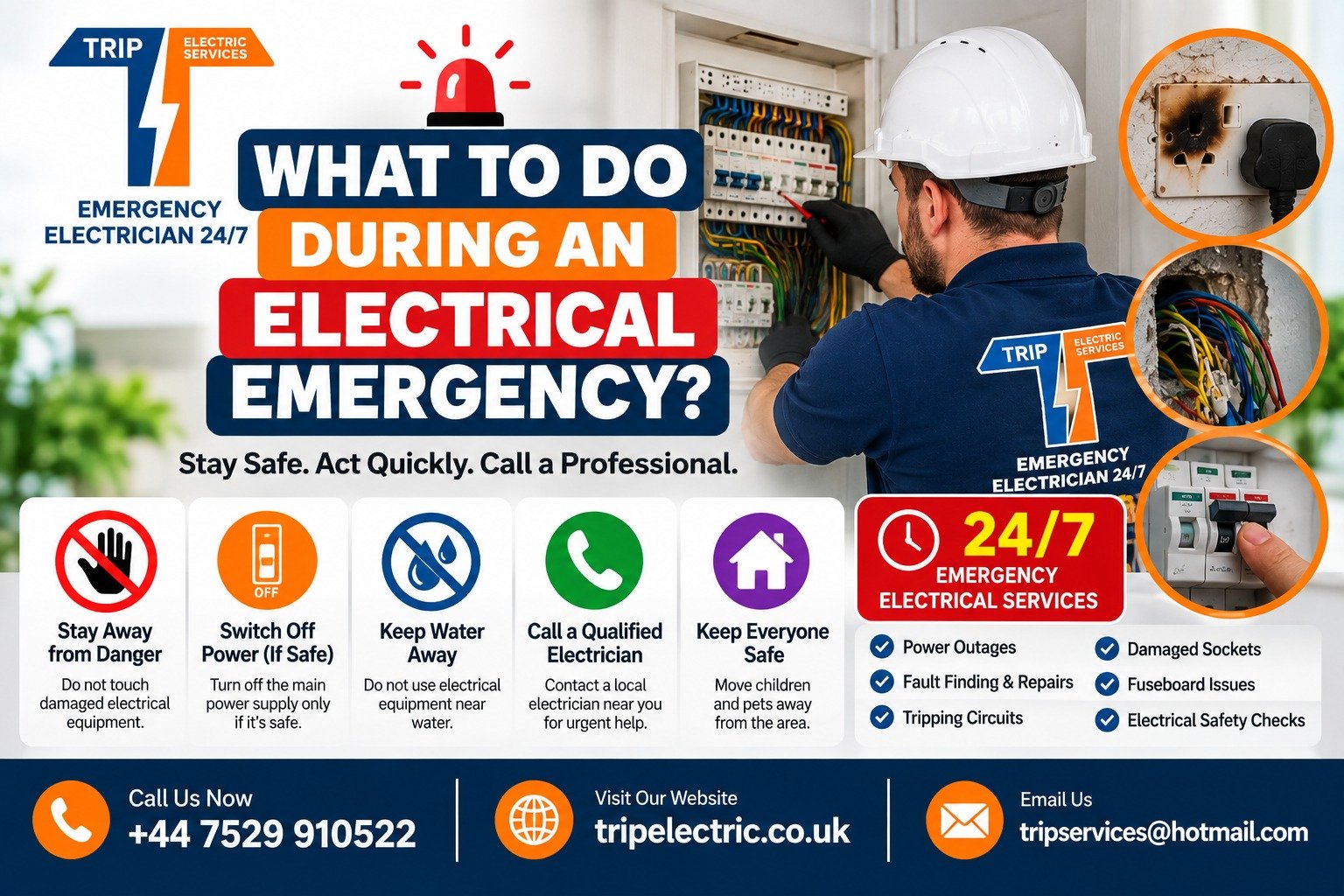 What to Do During an Electrical Emergency?