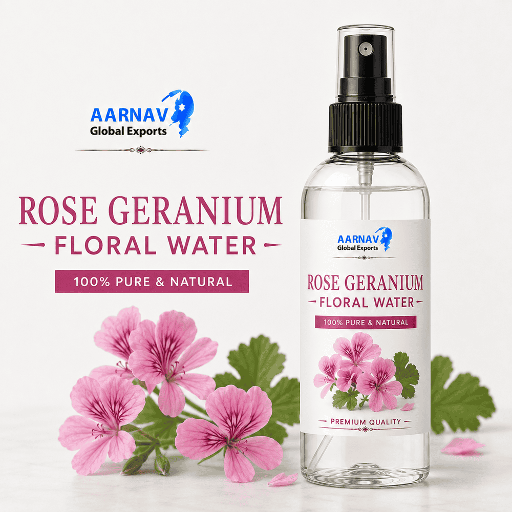 ROSE GERANIUM FLORAL WATER - Aarnav Global Exports