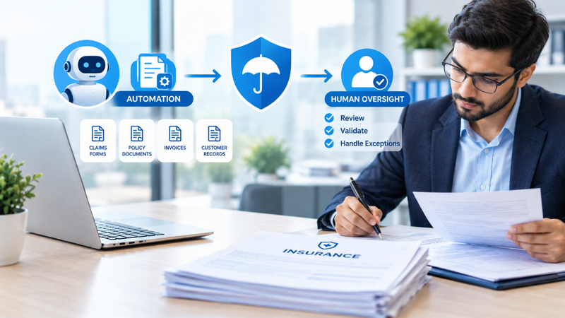 How Automation with Human Oversight Is Transforming Insurance Data E...