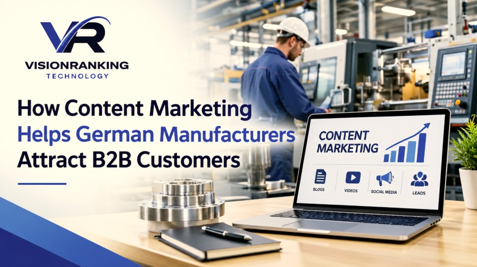 Content Marketing for German Manufacturers | Vision Ranking