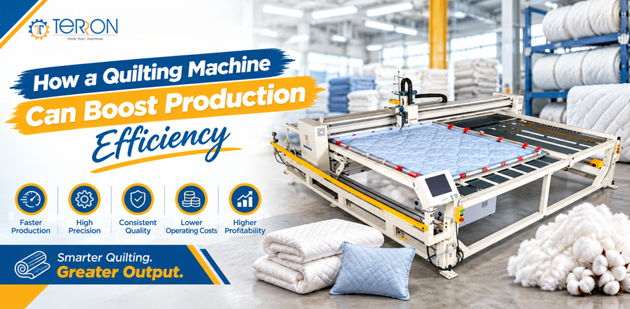 How a Quilting Machine Can Boost Production Efficiency: 7 Key Benefits