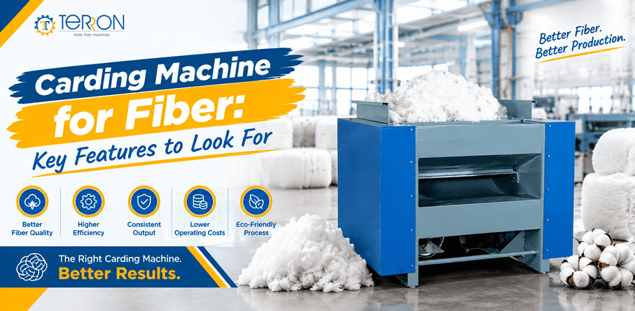 Carding Machine for Fiber: 7 Key Features to Look For