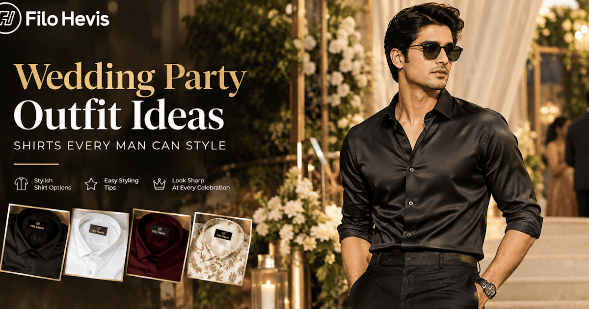 Wedding Party Outfit Ideas: Shirts Every Man Can Style