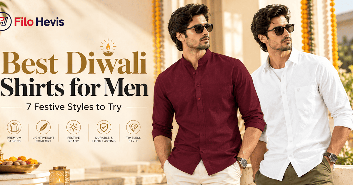 Best Diwali Shirts for Men: 7 Festive Styles to Try