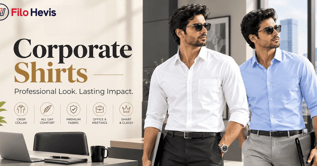 One Corporate Shirt. Endless Powerful First Impressions